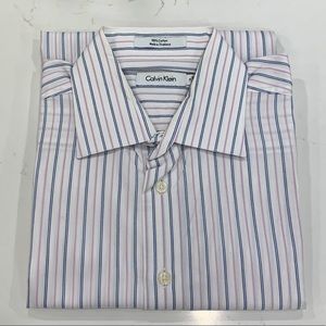 Calvin Klein Long Sleeve Dress Shirt EUC